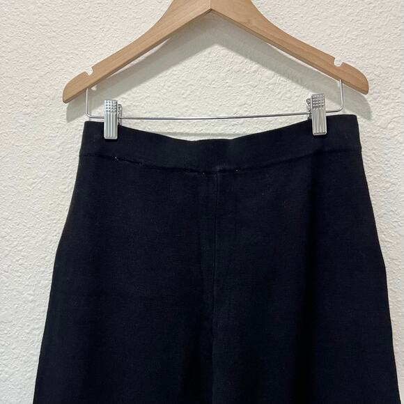 NWT Whisper Knit Black Sweater by Louis Dell’Olio | Classic Minimalist Small - Picture 5 of 6